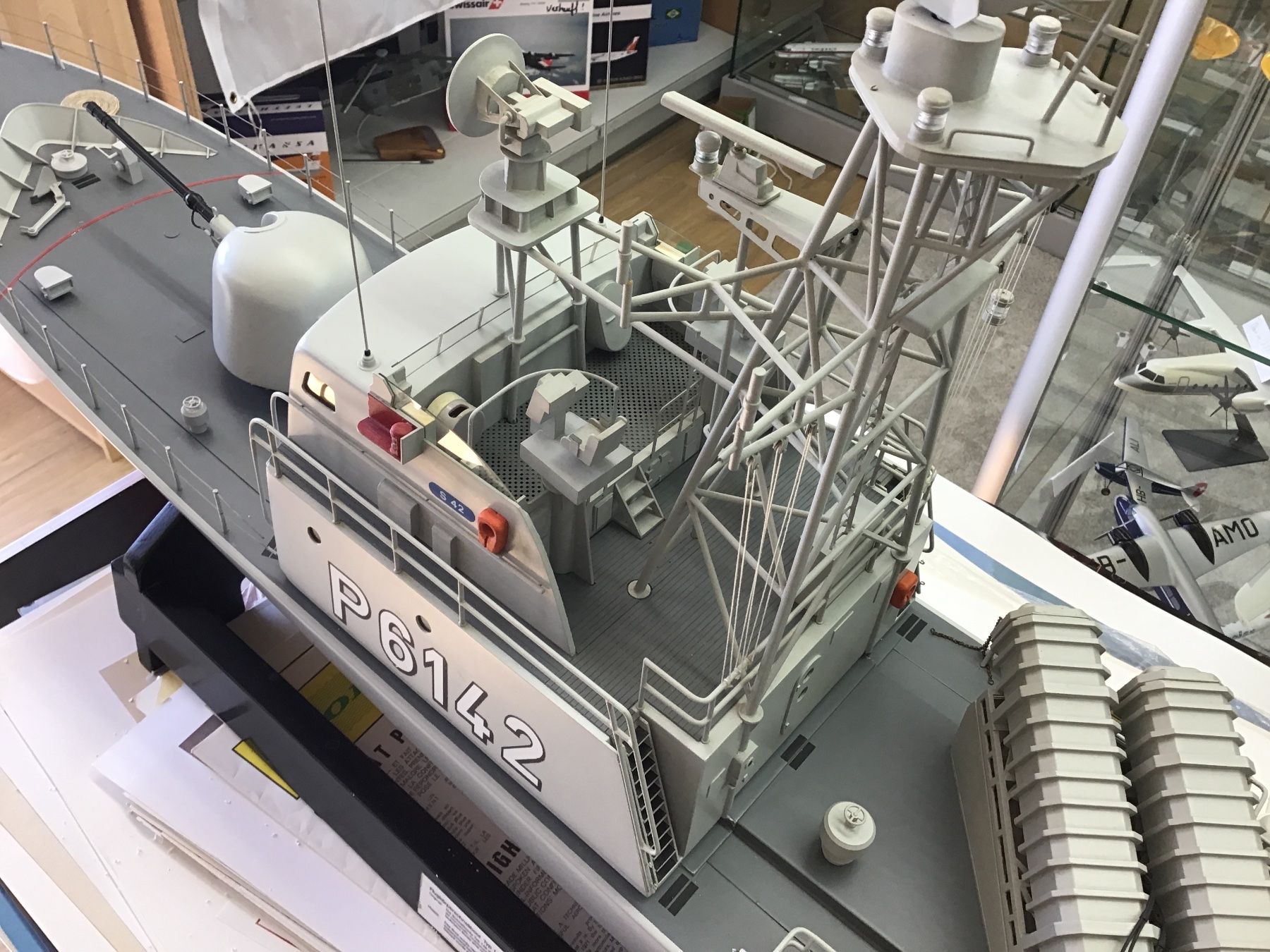 RC Modellbau: Modellboot P6142, Handarbeit. 145cmx22cmx55cm – Neu (gemäss Beschreibung) aus Männedorf von Modellbau-wyss 4