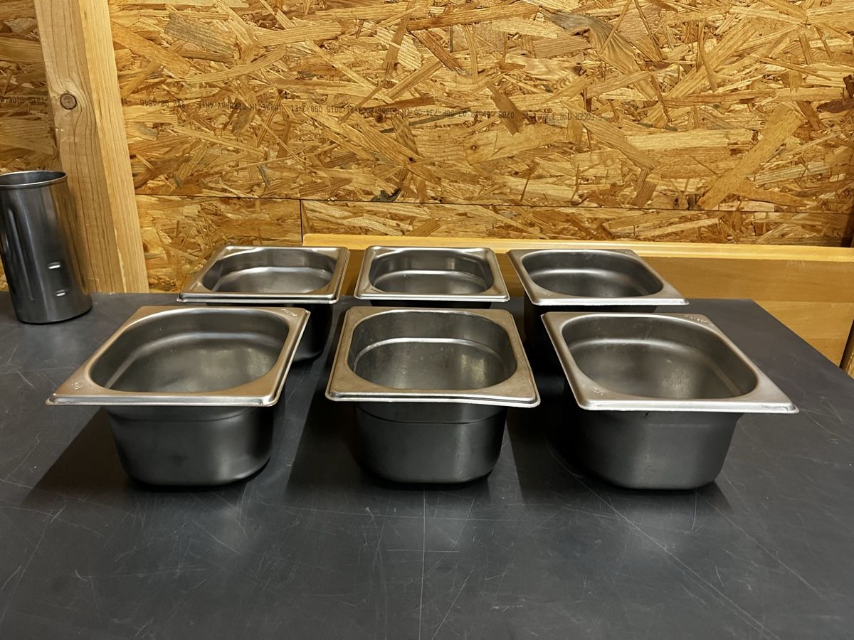 Elettrodomestici da cucina: 6 x 1/6 Gastronorm Behälter 10 cm – Usato da Dittingen venduto da Cervolino77