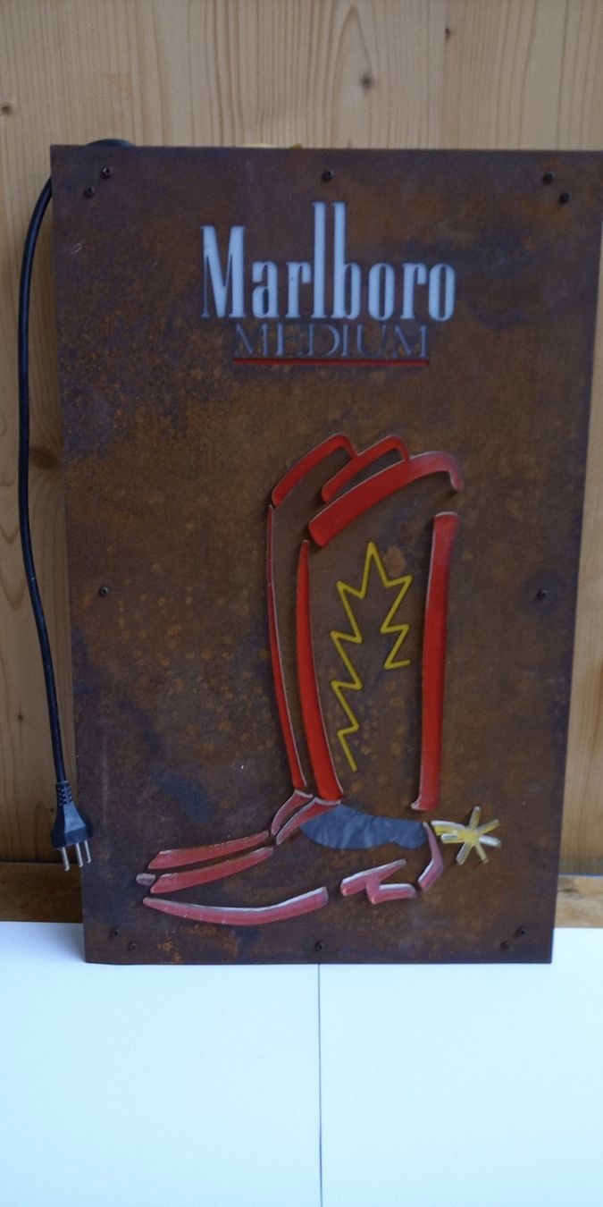Alle Dekorationen: Leuchtreklame "Marlboro" Stiefel – Neu (gemäss Beschreibung) aus Wängi von Ladys_First 4