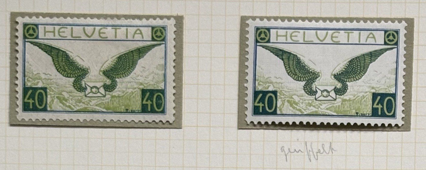 Alle Briefmarken: FLUGPOST BRIEFMARKEN – Gebraucht aus Ostermundigen von Heavenmaus75 2
