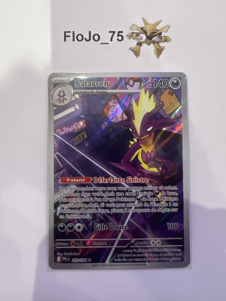 Pokémon Carte collezionabili: Salarsen 103/94 - FRA – Usato da St-Blaise venduto da FloJo_75