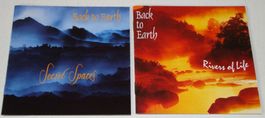 2CD's - Back to Earth - Secret Spaces & Rivers of Life