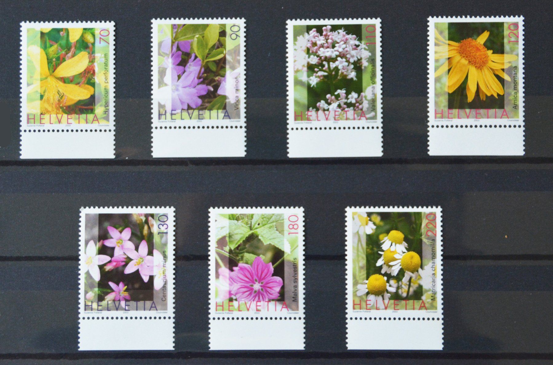 Alle Briefmarken: Satz Heilpflanzen 2003, tadellos postfrisch – Neu (gemäss Beschreibung) aus Niederhasli von Bruredi57