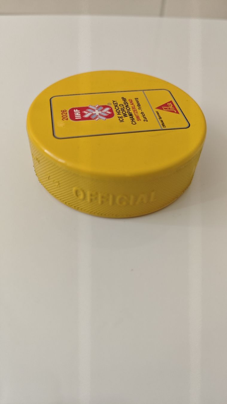 Palloni: IIHF Eishockey WM 2026 Puck – Nuovo (secondo la descrizione) da Dietikon venduto da fezer777 1