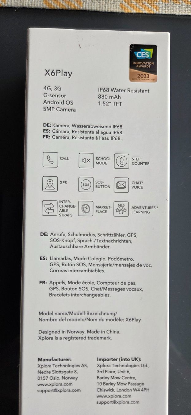 Smartwatch: XPlora X6 Play SIM-Version – D'occasion à Othmarsingen par Paedi576 5
