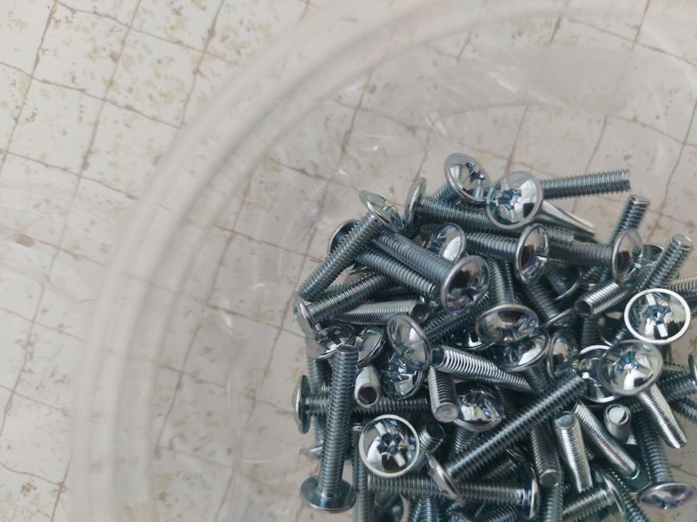 Keadic Glashalter-Clips Set – 240 Stück Mit Schrauben Für Schranktüren & Spiegel
