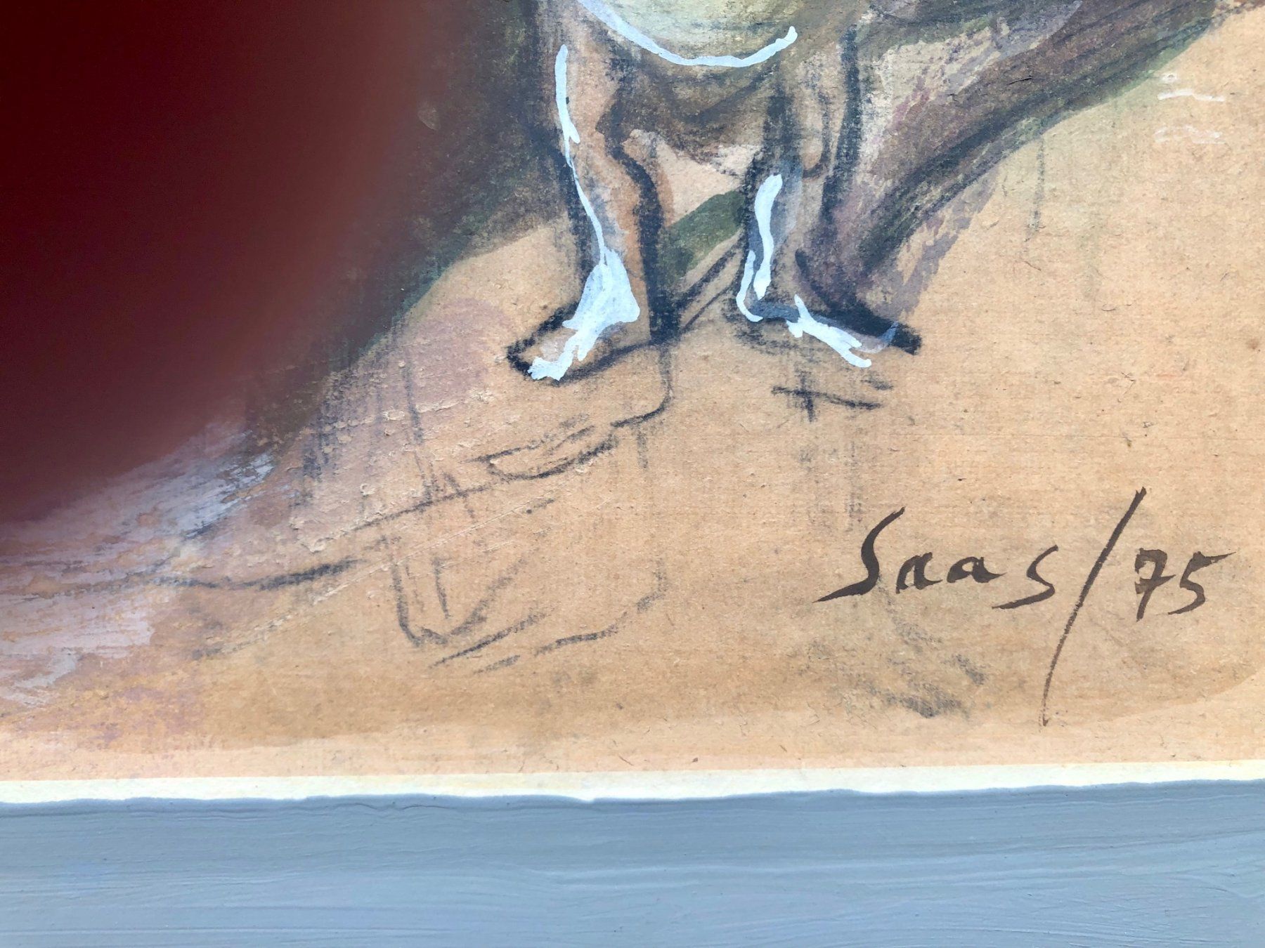 Gemälde: Ölbild von Hans Ulrich Saas / Sanary – Gebraucht aus Winterthur von Barunggeli 3