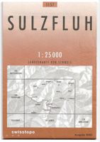Swisstopo-Karte 1:25'000 1157 Sulzfluh