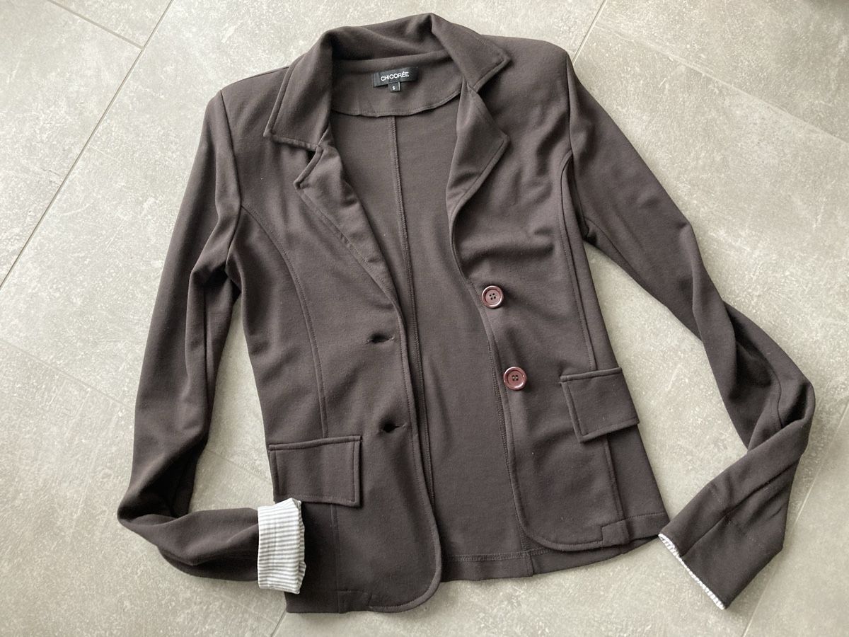 Vestes: Knitterfreier BLAZER BRAUN – D'occasion à Nidfurn par cejeisda