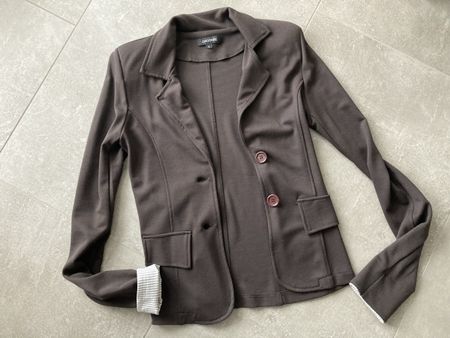 Knitterfreier BLAZER BRAUN
