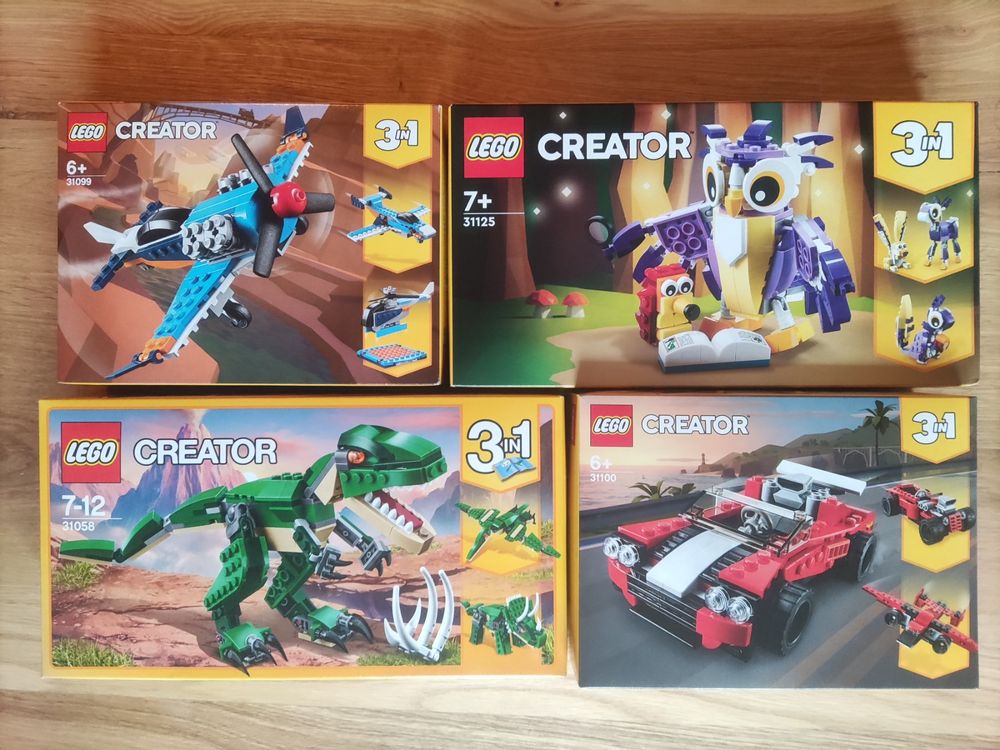 Lego Creator 31099, 31100, 31058, 31125 | Kaufen auf Ricardo