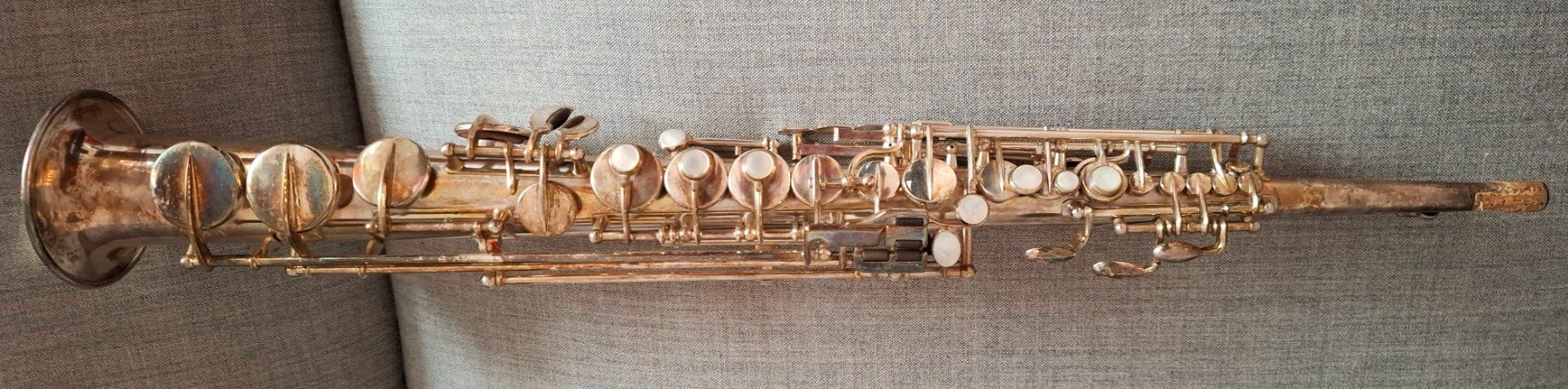 Selmer Strumenti musicali: Selmer Super Balanced Action Sopran Saxophon – Usato da La Sarraz venduto da classicworldcoins 1