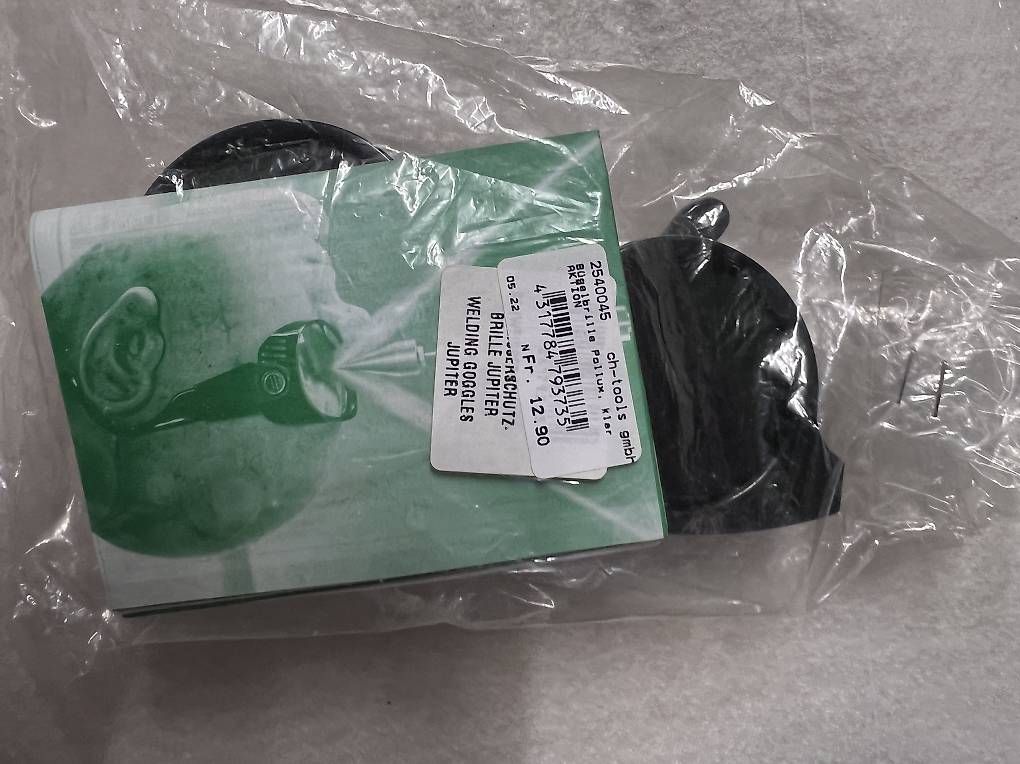 Brillen & Gläser: Schweissschutzbrille – Neu und originalverpackt aus Schinznach-Bad von w.tischler 2