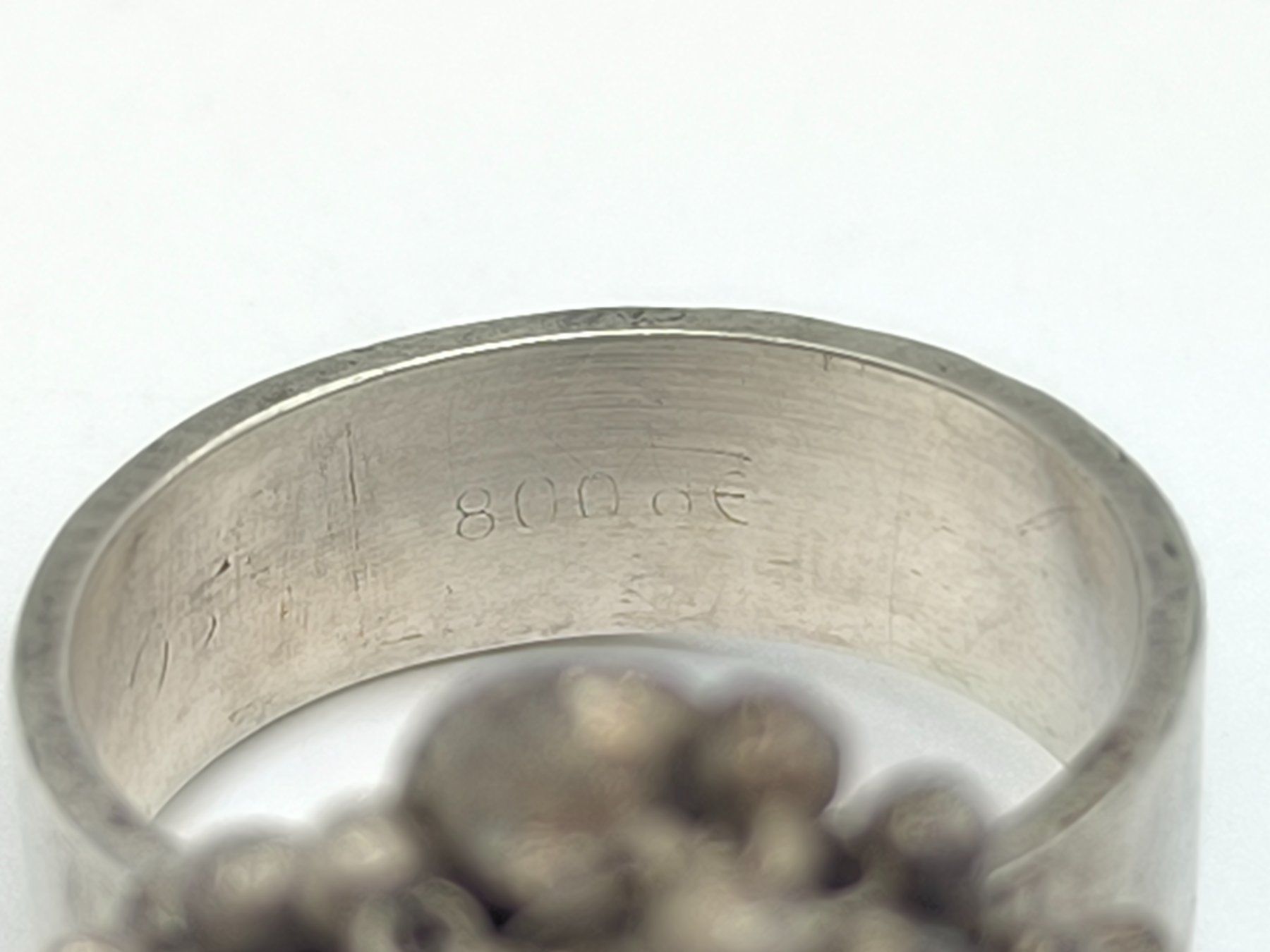 Anelli: Vintage 800 Silber Ethno Statement Ring 14,7g Gr. 56 – Usato da Rüti ZH venduto da Restwert_Rueti_ZH 5