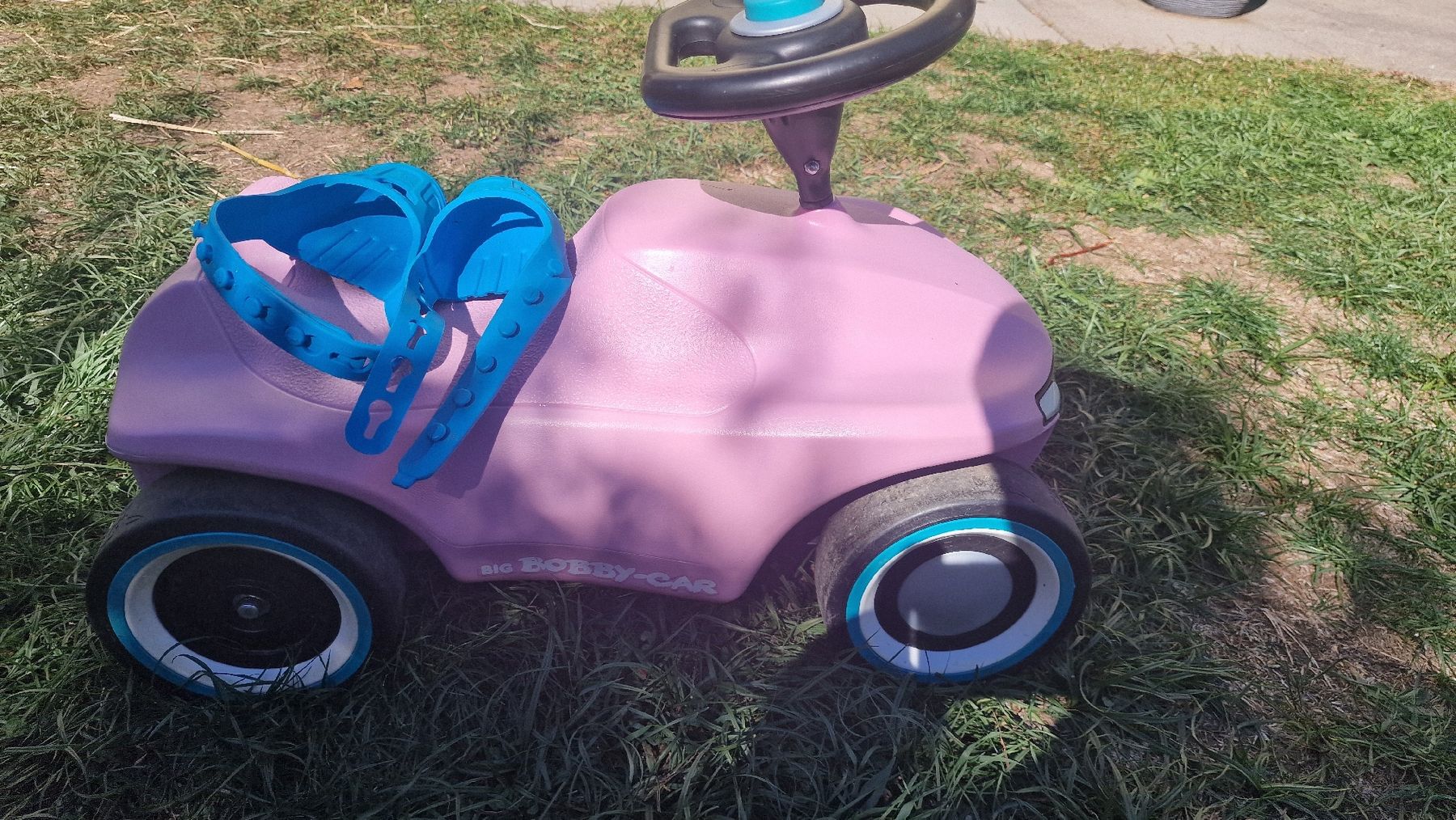 Big Veicoli per bambini: Big Bobby Car rosa mit Schuhschutz – Usato da Seftigen venduto da ben_wr99 2