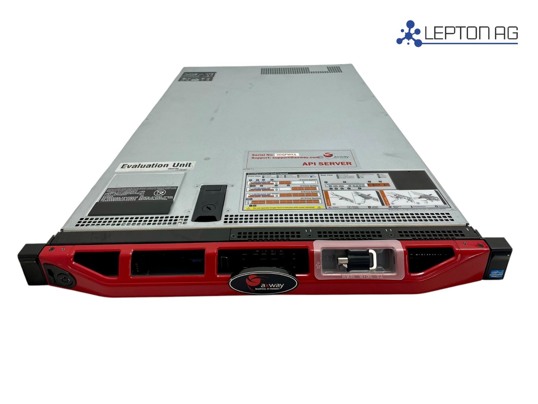 Dell Server: Dell/ Axway API Server/Evaluation Unit/ Xeon E5-2643 – Gebraucht aus Niederdorf von LeptonAG 1