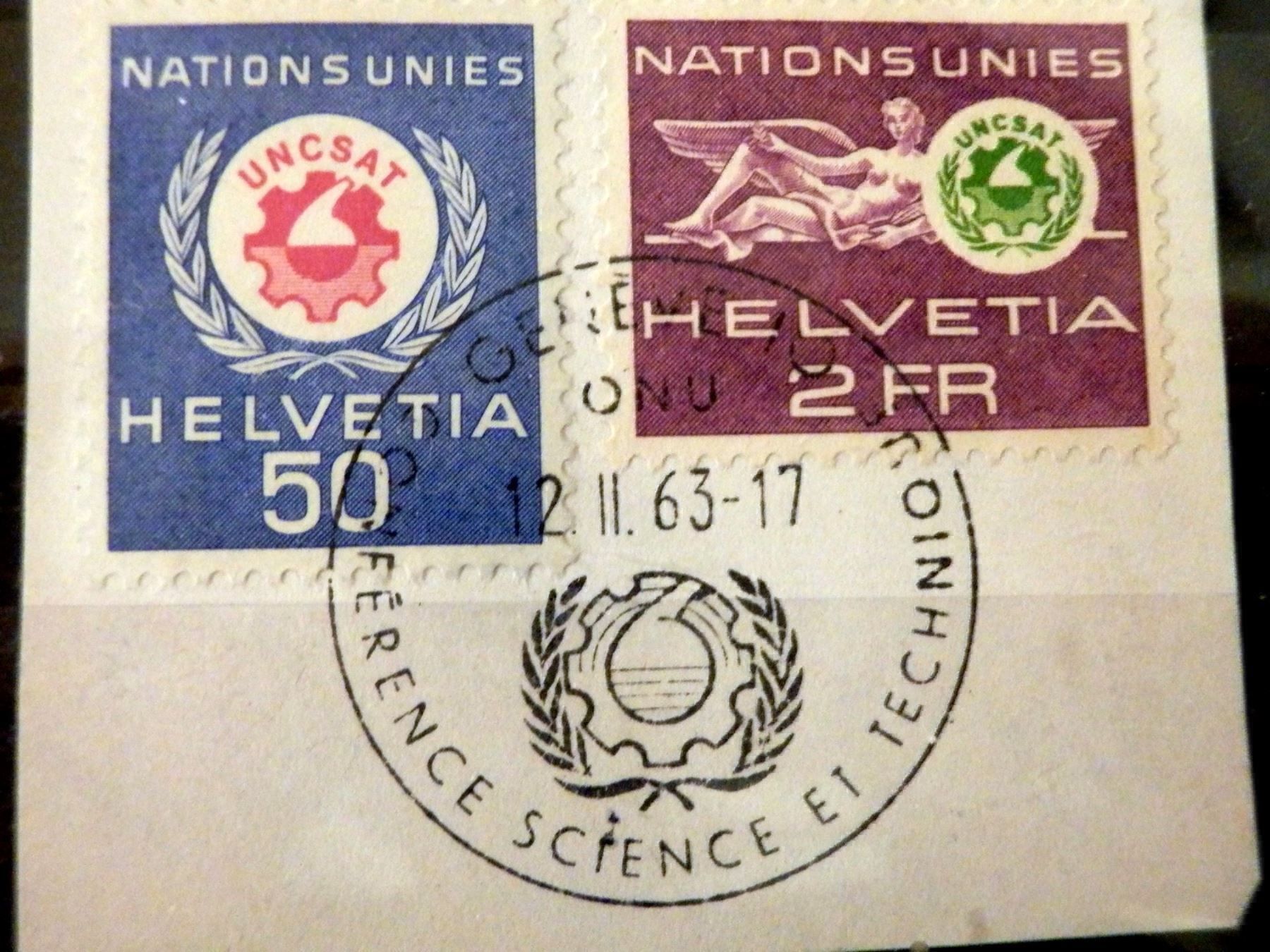 Tous les timbres: Vollstempel, Einsteckkarte, PJ, UNO, BIT – D'occasion à Ueberstorf par dinbau 4