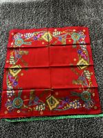Trussardi Tuch 47 × 47 cm – rotes Vintage Design