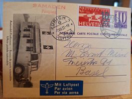 Automobil - Postbureau Samaden Postplatz 