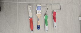4-teiliges Farbroller Set für Streicharbeiten
