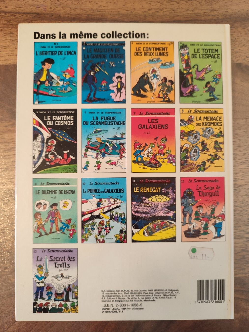 Fumetti: Le Scrameustache T13 EO BE  – Usato da Bougy-Villars venduto da Vogue 2
