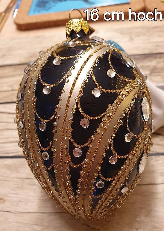 Tutte le decorazioni: 5 Exklusive grosse Fabergé - Weihnachtskugeln – Nuovo (secondo la descrizione) da Triengen venduto da Claudia550 2
