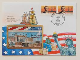 USA Telefonkarte / Taxcard - "Ellis Island Series 1"