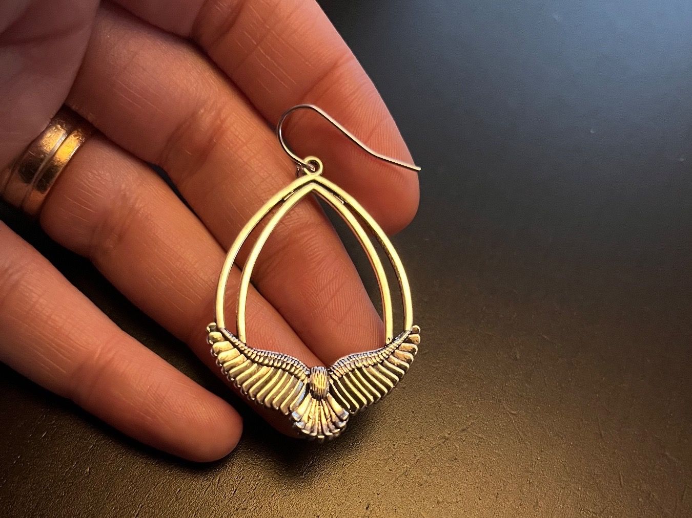 Ohrringe & -stecker: Ohrringe mit Eule – Neu (gemäss Beschreibung) aus Gams von Mariawicca 3