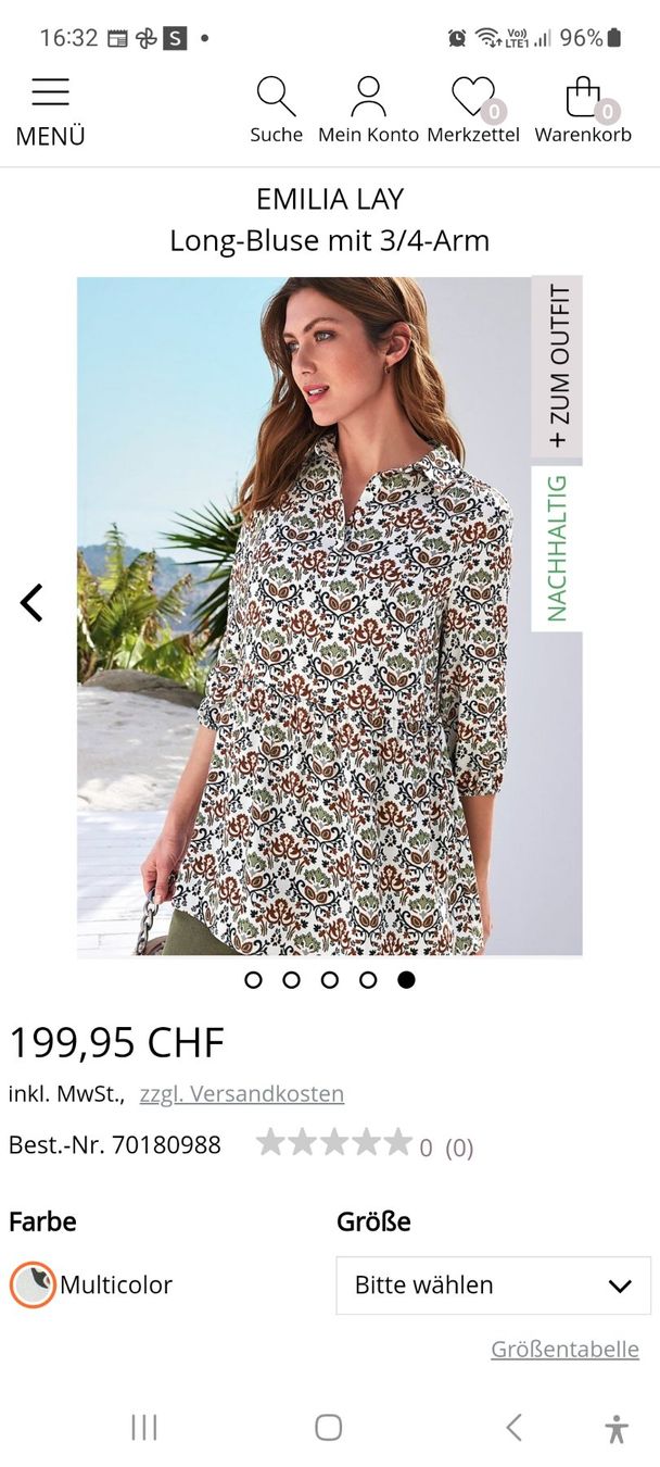 Camicette: Blouse Emilia Lay taille 46 neuve – Nuovo (secondo la descrizione) da Lausanne venduto da anta-123 6