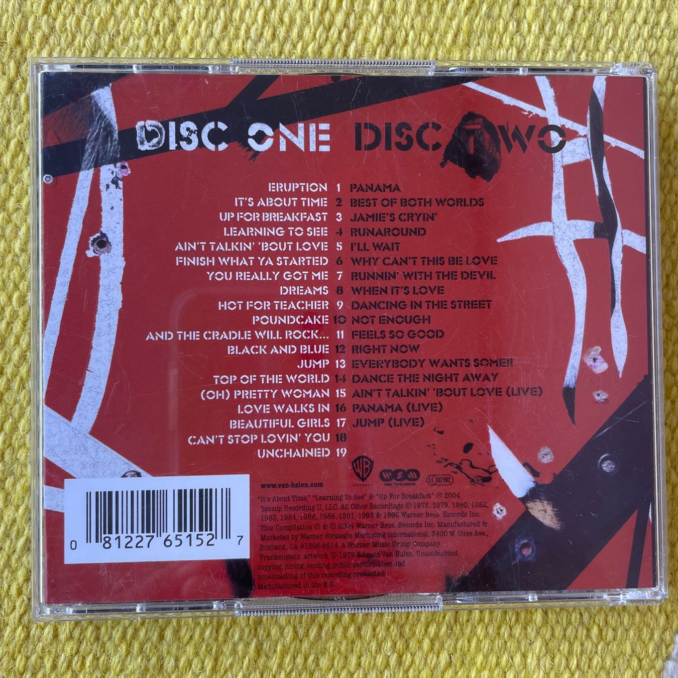 CD: VAN HALEN-2CD BEST OF BOTH WORLDS – Usato da Rorschacherberg venduto da CD-Roli 1