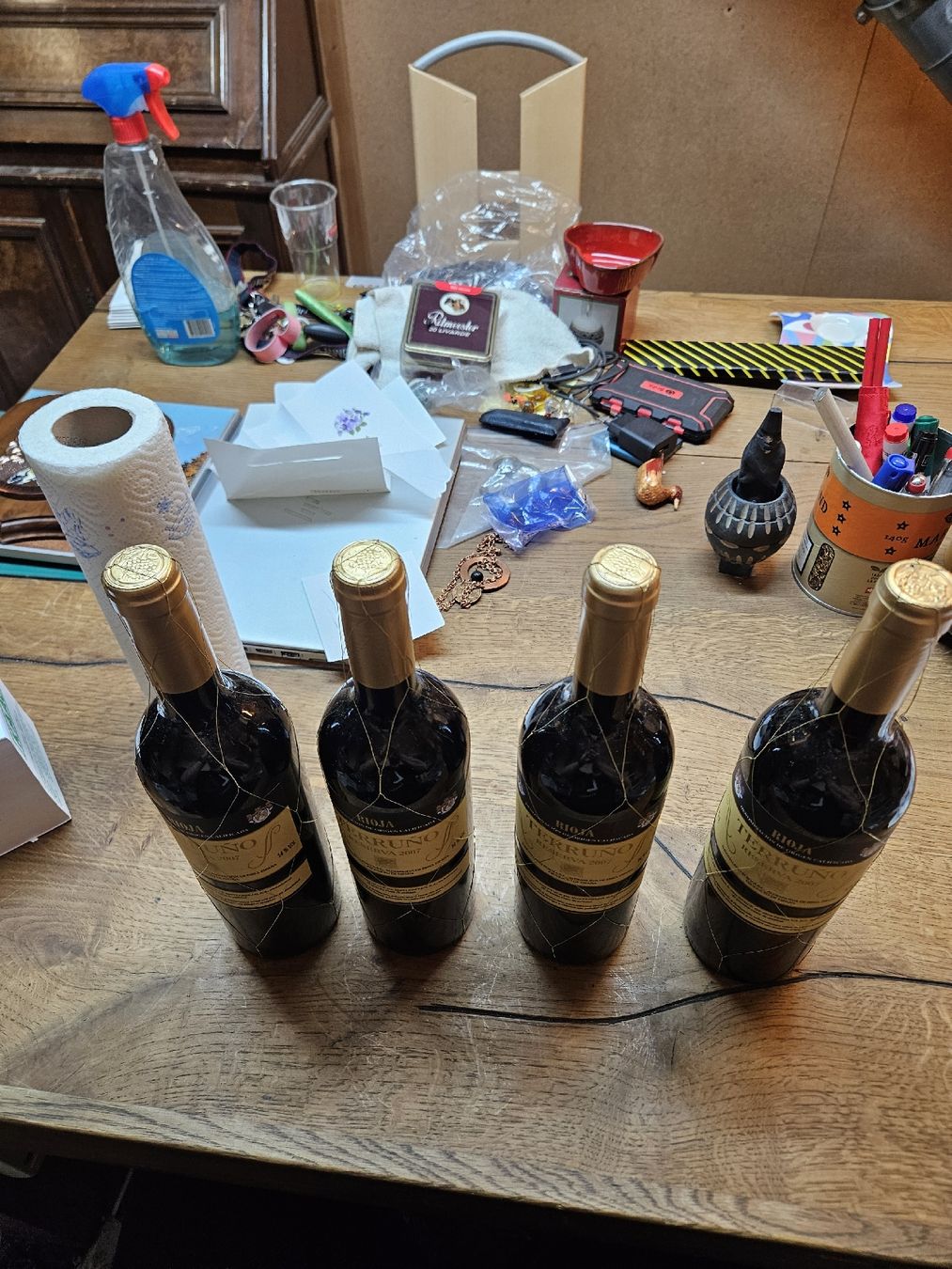 Bevande alcoliche: 4 Flaschen Rotwein Reserva 2007 Terruno   – Nuovo (secondo la descrizione) da Rorschach venduto da TimelessTrading 7