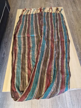 Striped Scarf, Summer Colors,