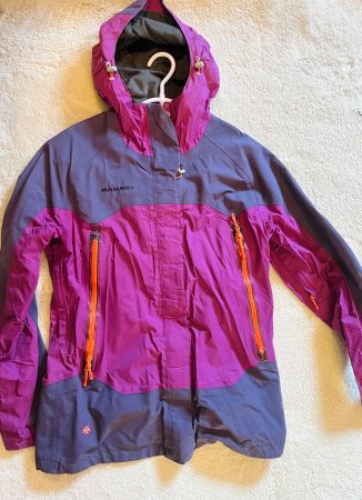 Mammut Gore-Tex Jacke, Damen Grösse M, Lila/Blau