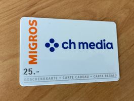 MIGROS Geschenkkarte leer