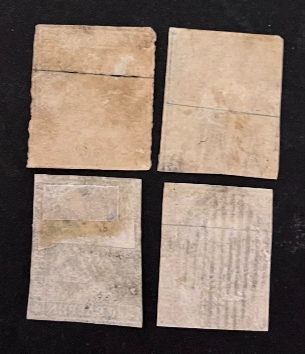 Tous les timbres: 4x Strubel Type A/B  – D'occasion à Sottens par thigroux 1