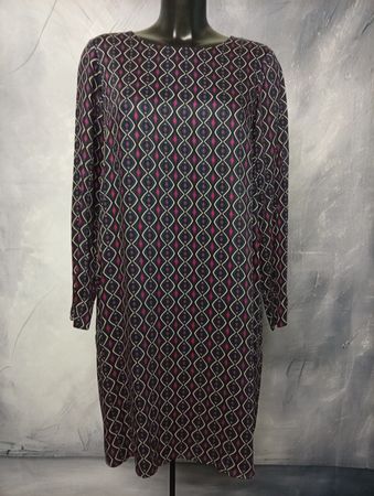 Satin Kleid Grösse L