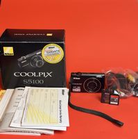 Nikon Coolpix S5100 Digitalkamera Kompaktkamera OVP Set