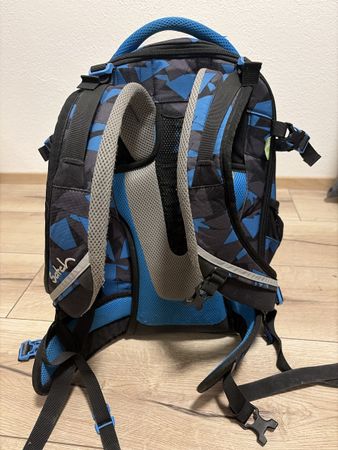 Schulranzen Satch Motiv blau/grau guter Zustand