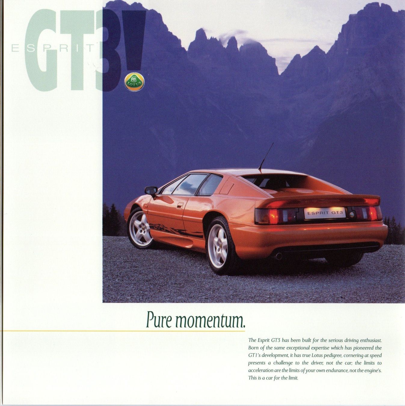 Lotus Autos: Lotus Esprit V8 / GT3, Elise - Original Prospekt – Gebraucht aus Malans GR von Chueche427 3