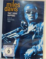 DVD MILES DAVIS - THAT'S WHAT HAPPENED - LIVE IN GERMANY