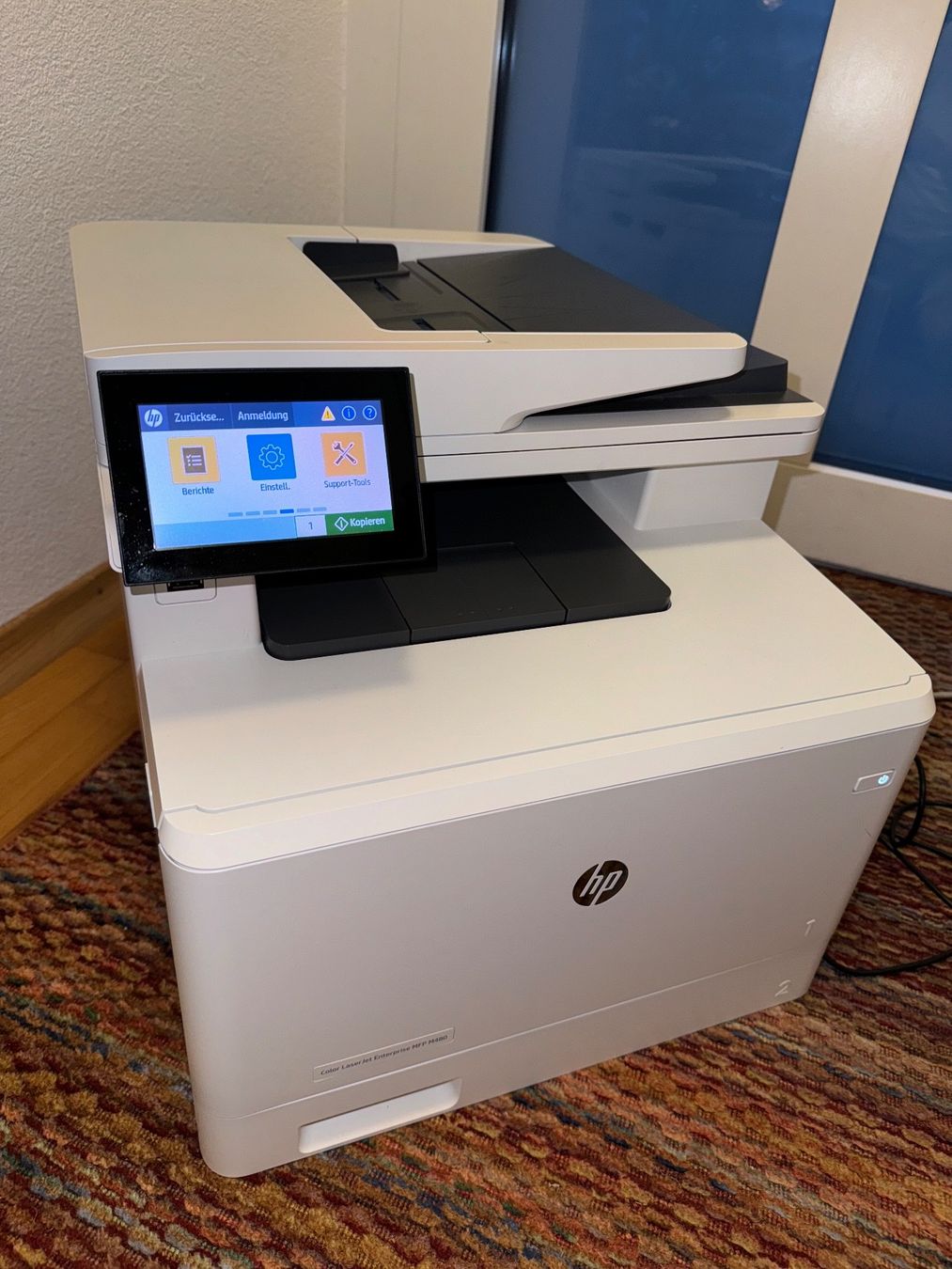 Hewlett Packard Drucker: HP Color LaserJet MFP M480 Multifunktionsgerät – Gebraucht aus Wettswil bei Zürich von