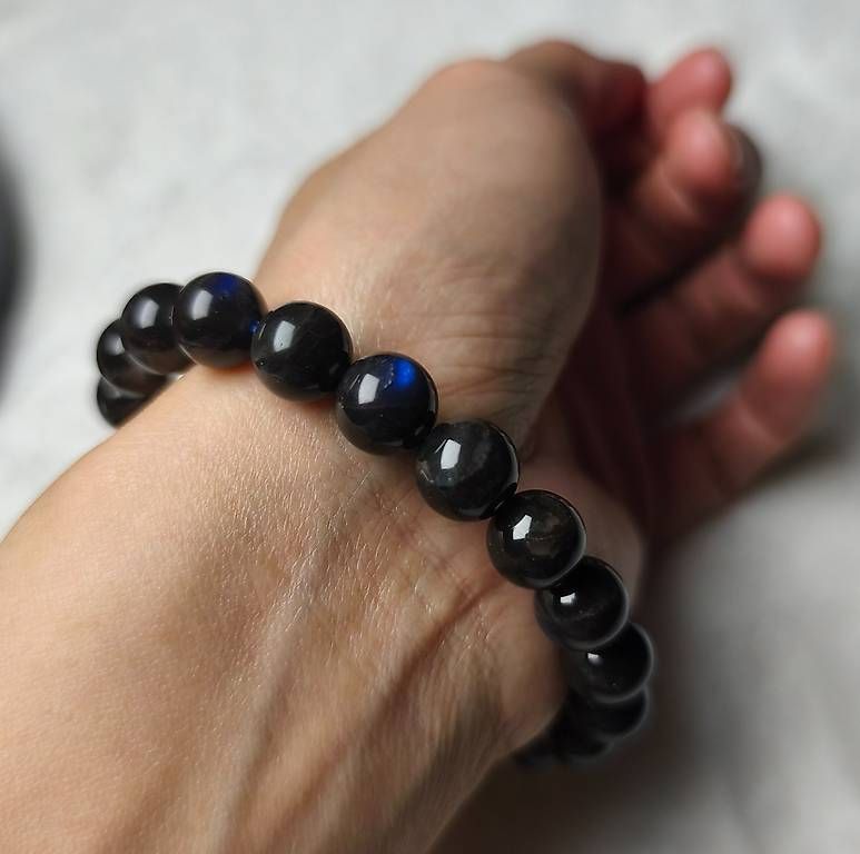 Bracciali & Braccialetti: Bracelet en labradorite naturelle 9mm – Usato da Ursy venduto da tan_8qdl 4