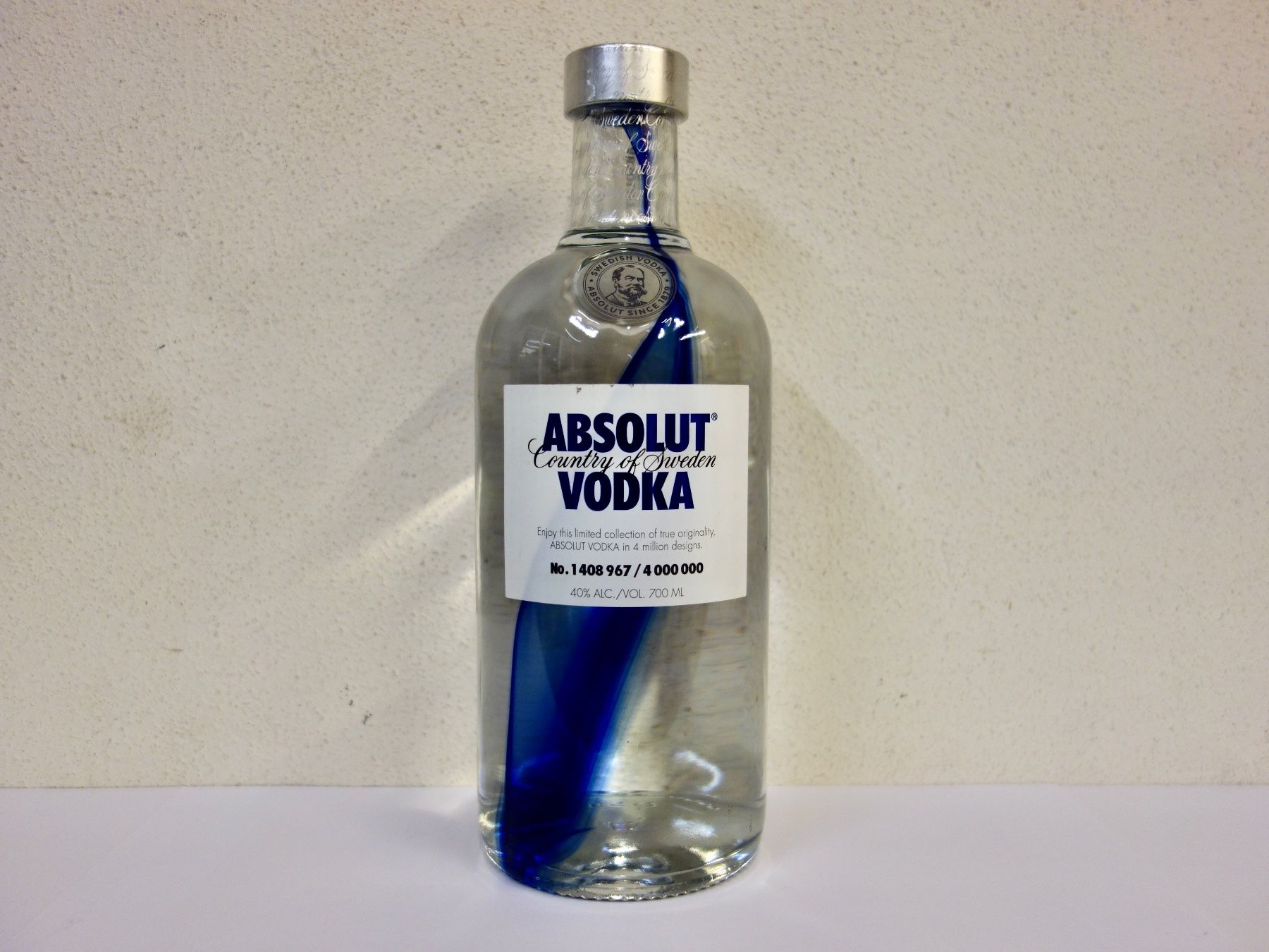 Absolut Vodka Bevande alcoliche: 1 x ABSOLUT VODKA ABSOLUT ORIGINALITY Edition 2013 – Nuovo e nell'imballaggio originale da Kerzers venduto da zimmergruen