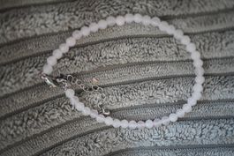 Rosenquarz    Armband mit Verschluss      –Lot Adlun-