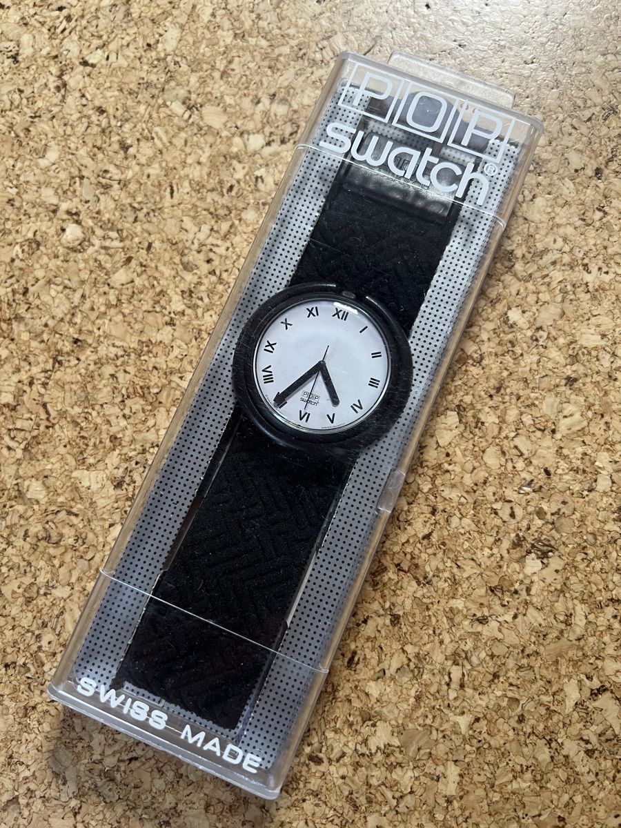 Swatch Uhren: Swatch POP Black ( läuft) – Gebraucht aus Basel von bellespirit 5