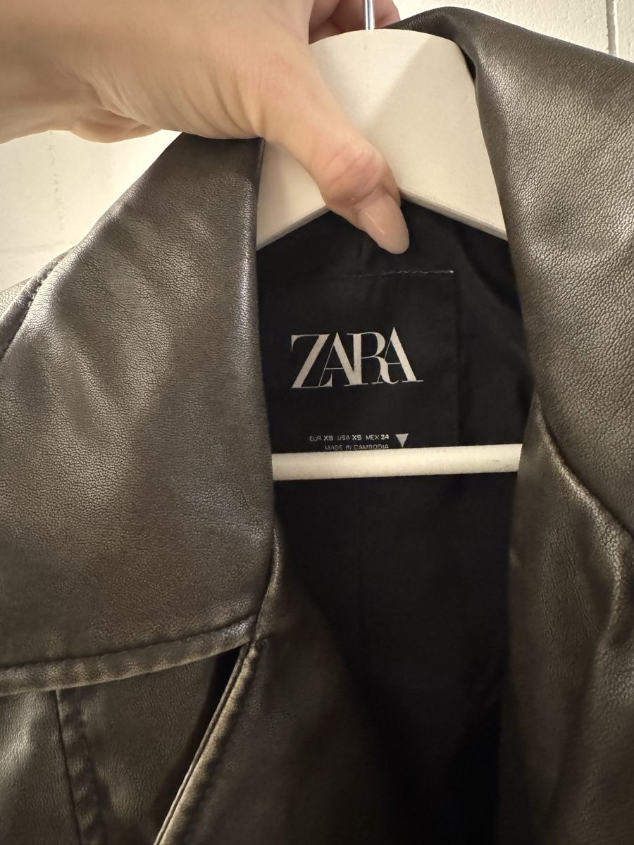 Zara Giacche: Zara Lederjacke Gr. XS – Nuovo (secondo la descrizione) da Muhen venduto da lia_8nby 1