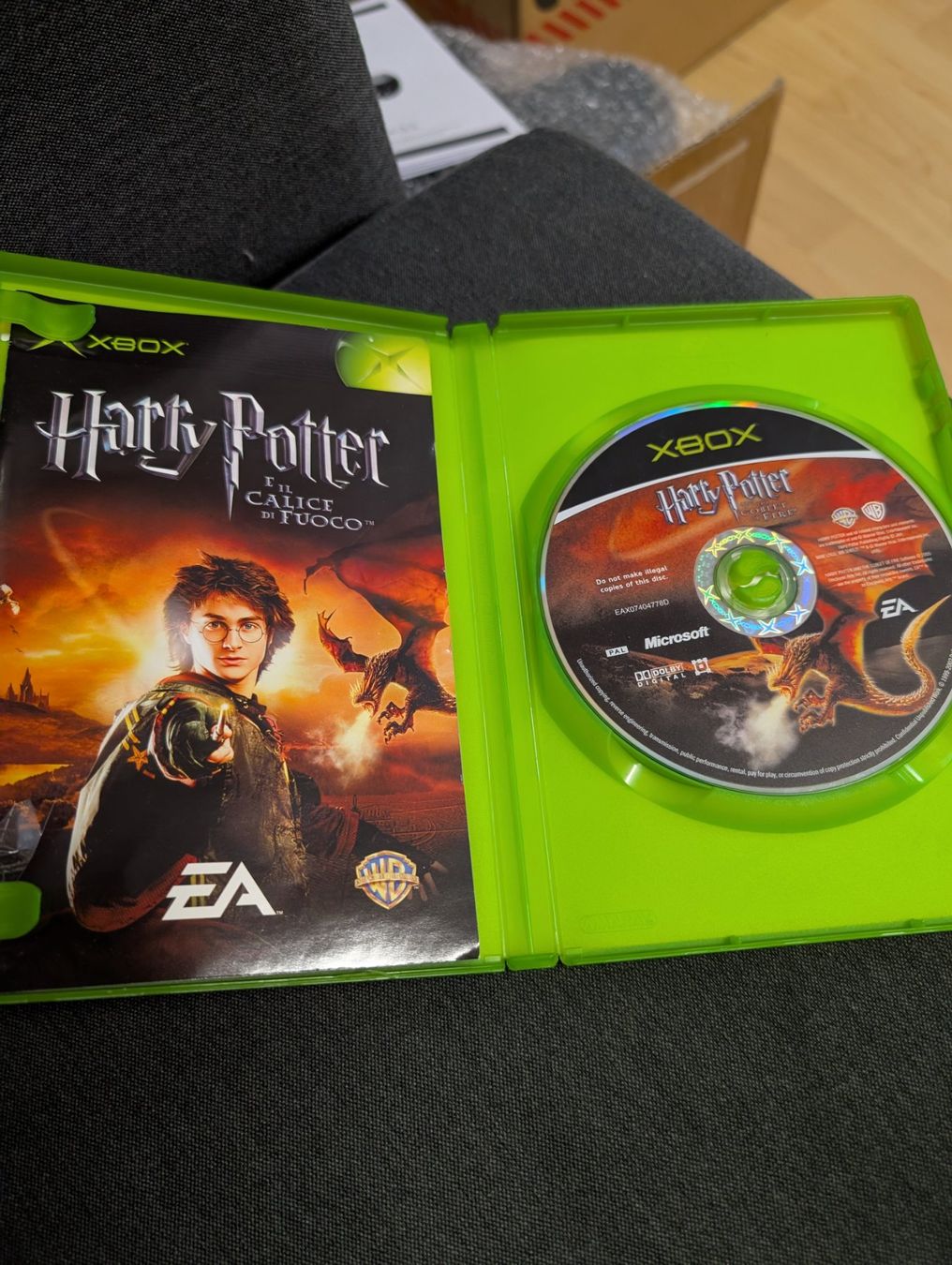 Spiele: Harry Potter e il calice di fuoco Microsoft xbox – Gebraucht aus Giubiasco von Ticinerd 2