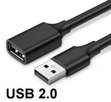 USB Kabel 3 m, schwarz **NEU**