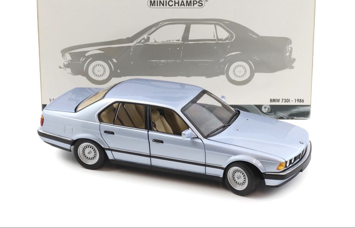 Minichamps Modellini d'auto: 1:18 BMW 730i E32 Minichamps – Nuovo e nell'imballaggio originale da Baar venduto da Cai 1