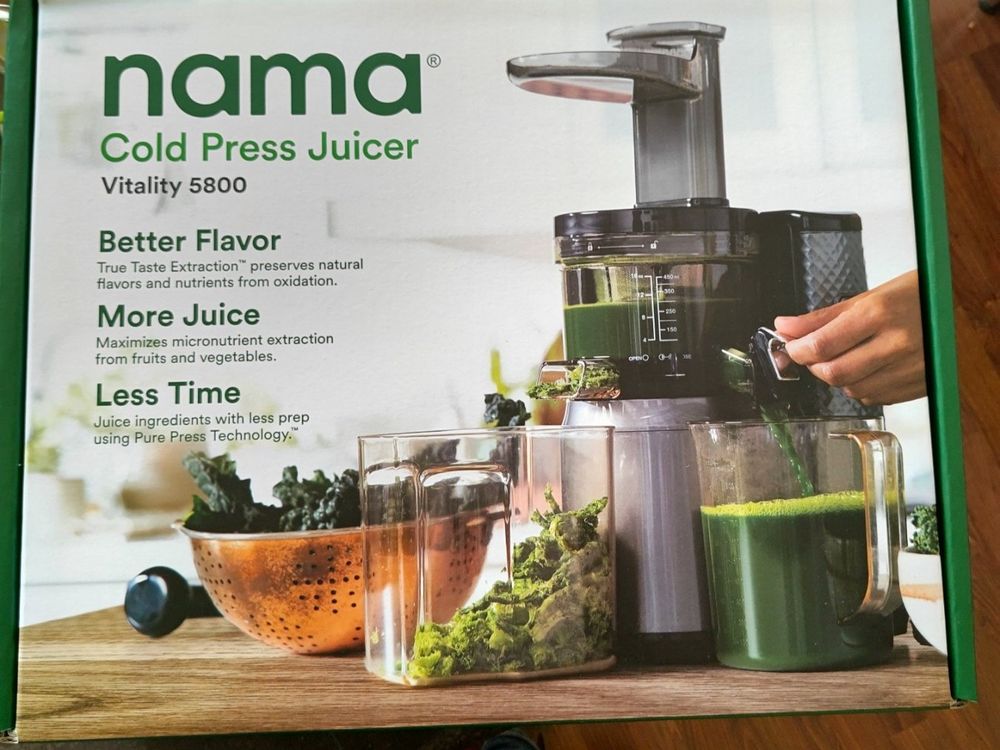 Nama cold press 2024 juicer vitality 5800